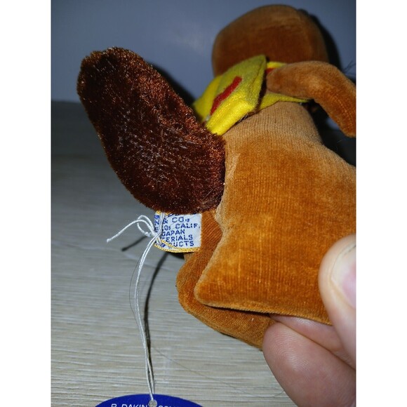 R. Dakin Dream Pets Eager Beaver Stuffed Animal Sawdust Camper Japan Vintage - Picture 5 of 16